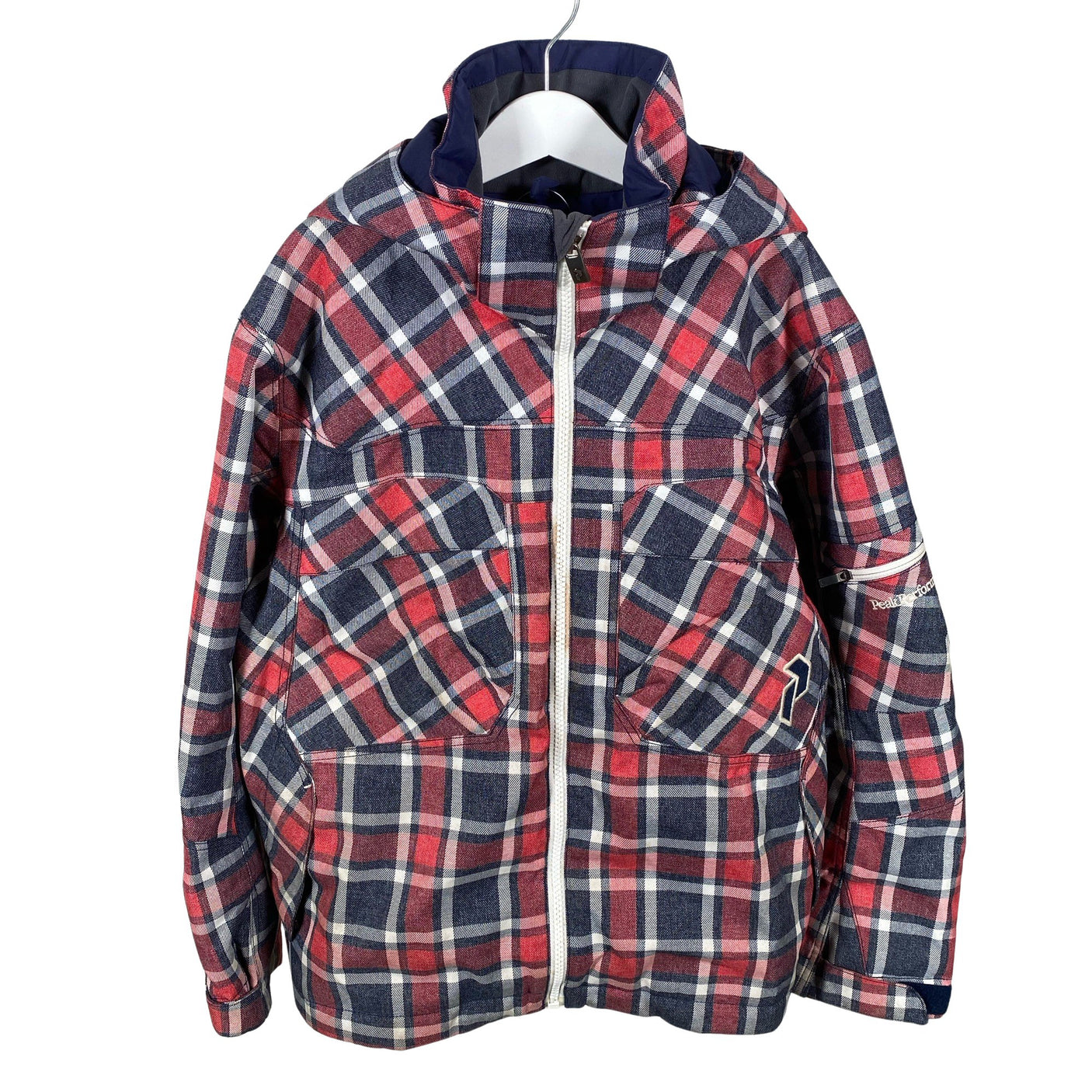 Unisex Peak Performance - Toppatakki, koko 134 - 140 - Punainen (1)