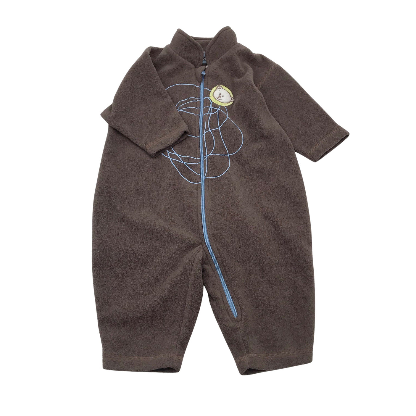 Unisex Reima - Fleecehaalari, koko 56 - 62 - Ruskea (1)