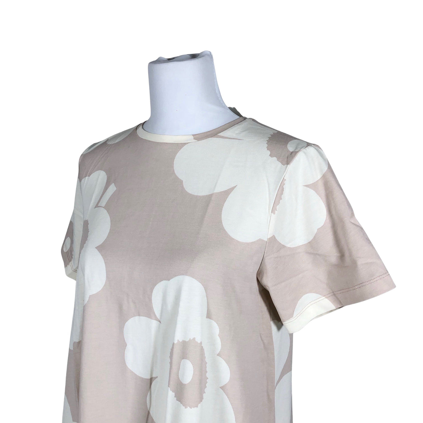 Naisten Marimekko - Trikoomekko, koko 36 - Beige (3)