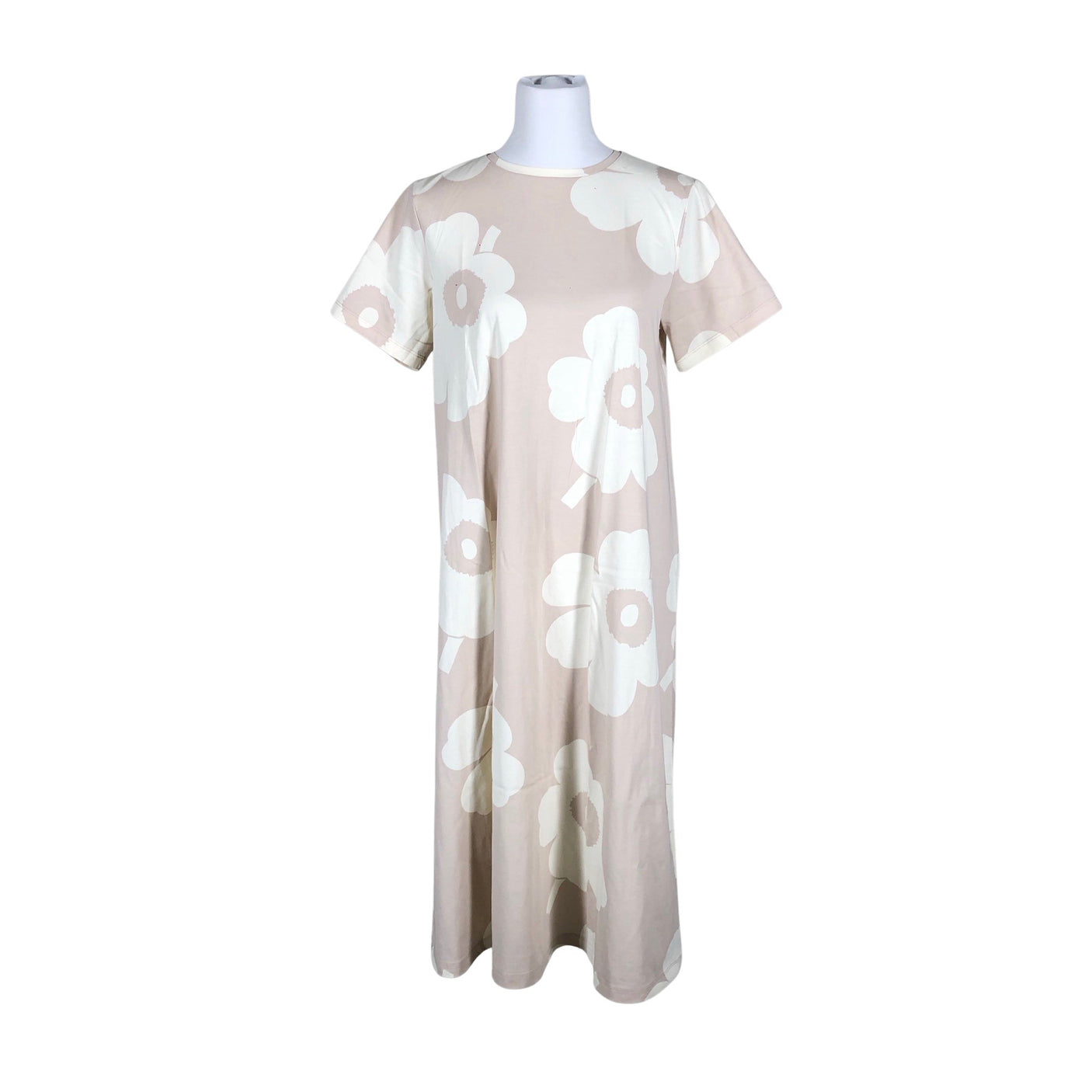 Naisten Marimekko - Trikoomekko, koko 36 - Beige (1)