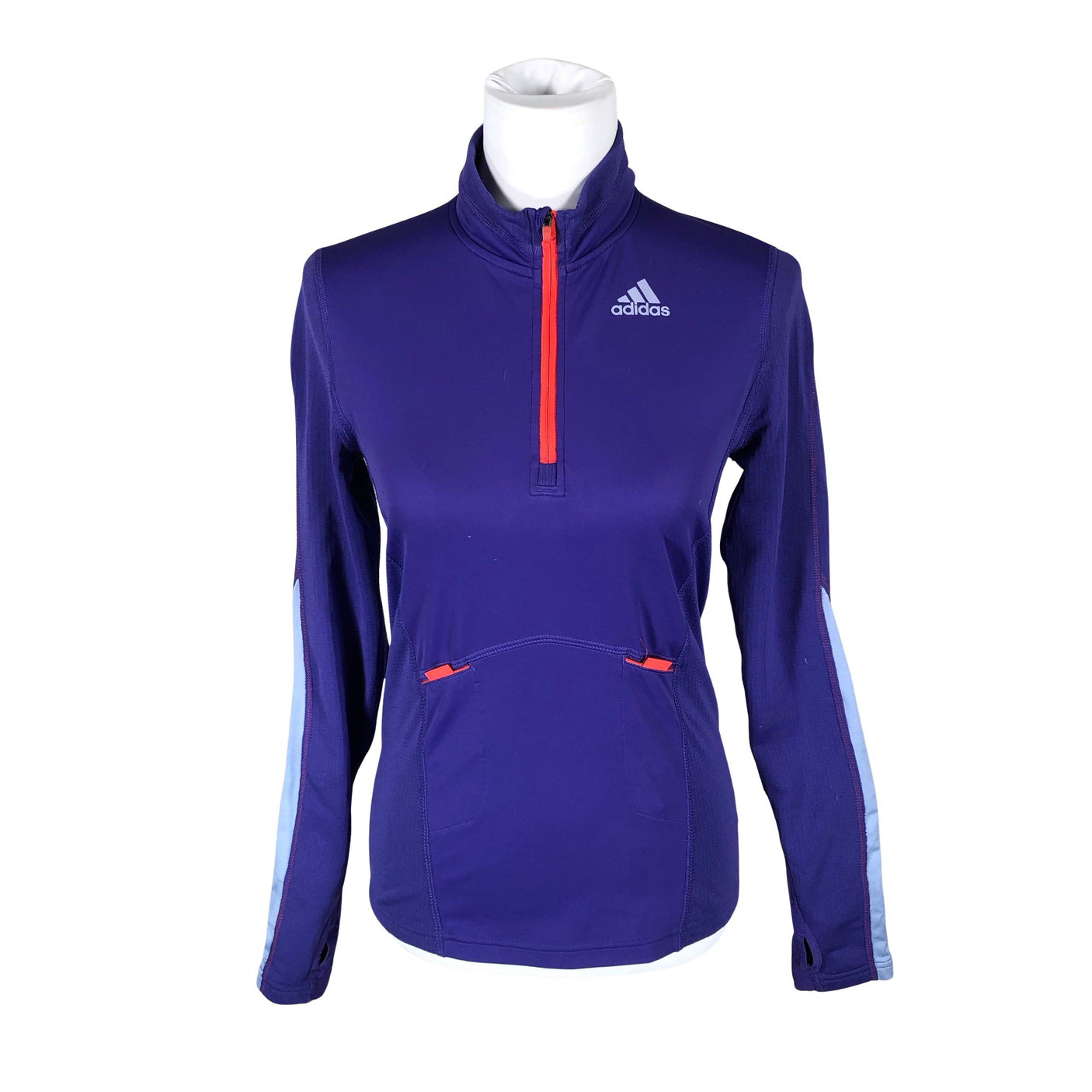 Naisten Adidas - Urheilupaita, pitkät hihat, koko 36 - Violetti (1)