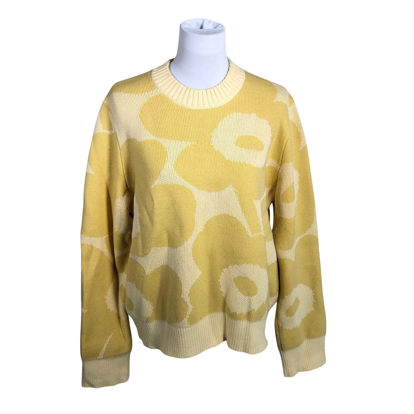 Naisten Marimekko - Neulepaita, koko 36 - Keltainen (1)
