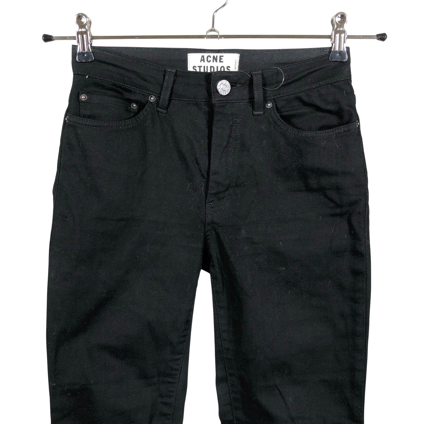Naisten Acne Studios - Farkut, koko W26 - Musta (3)