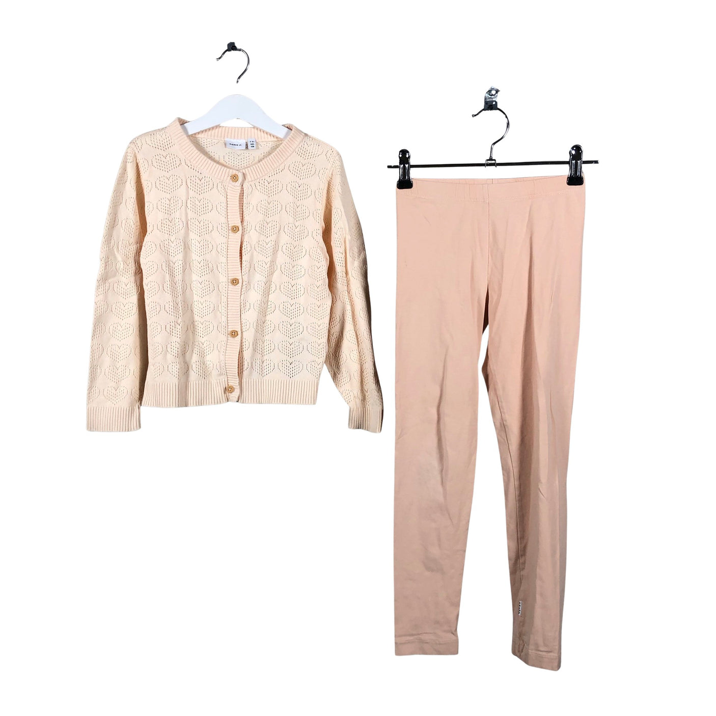 Tyttöjen Molo Kids - Leggingsit, koko 122 - 128 - Vaaleanpunainen (1)