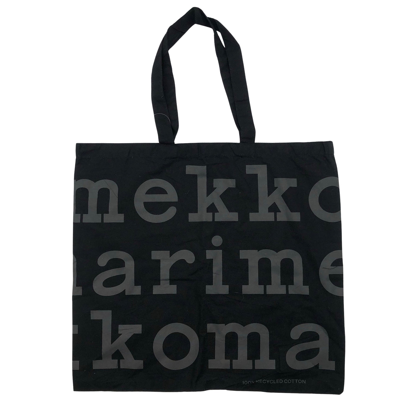 Naisten Marimekko - Ostoskassi, koko Maxi - Musta (1)