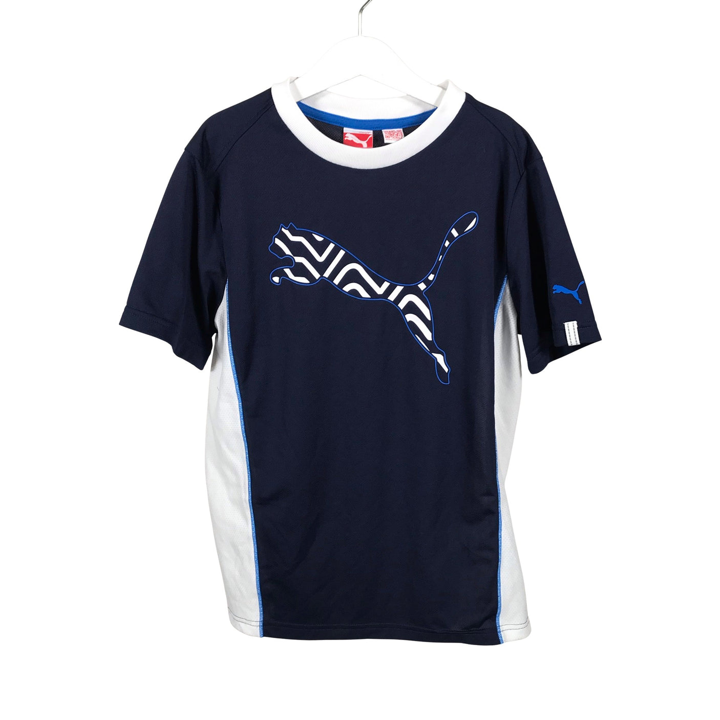 Unisex Puma - Urheilupaita, lyhyet hihat, koko 146 - 152 - Sininen (1)