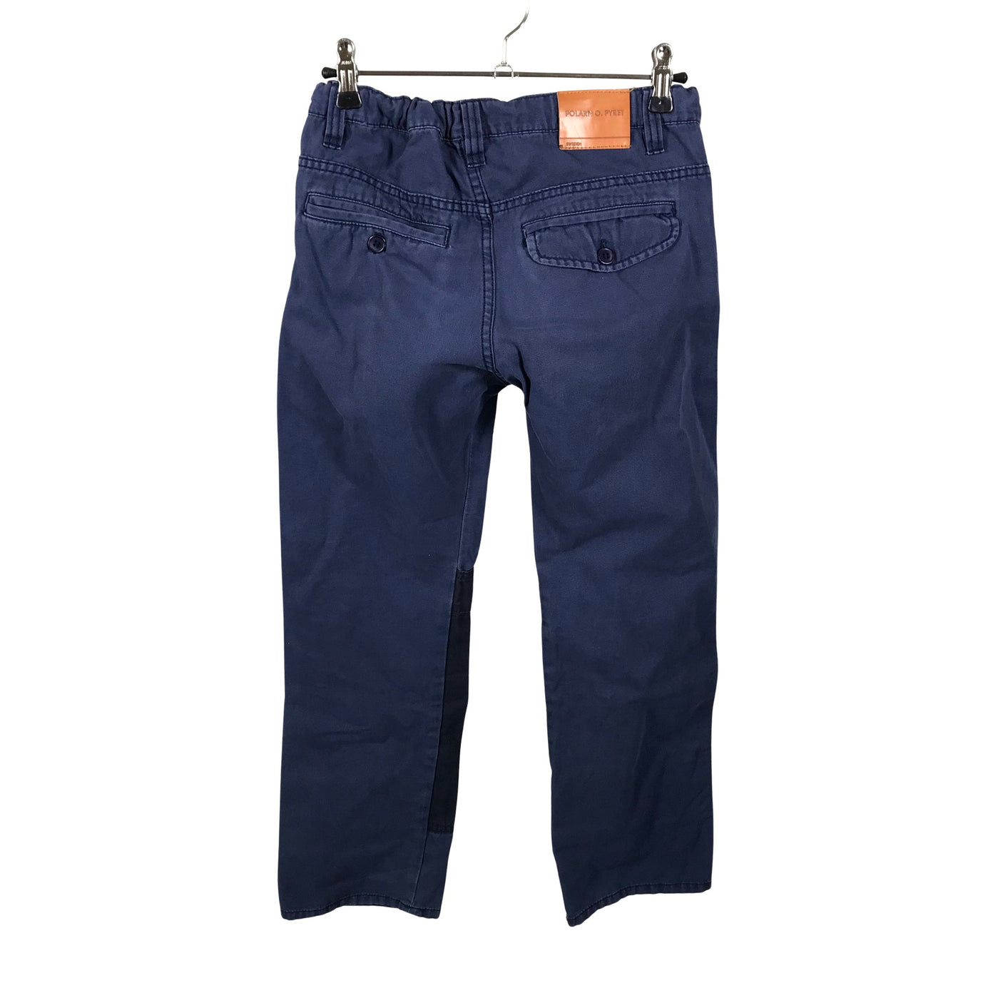 Unisex Polarn O. Pyret - Kangashousut, koko 140 - 146 - Sininen (2)