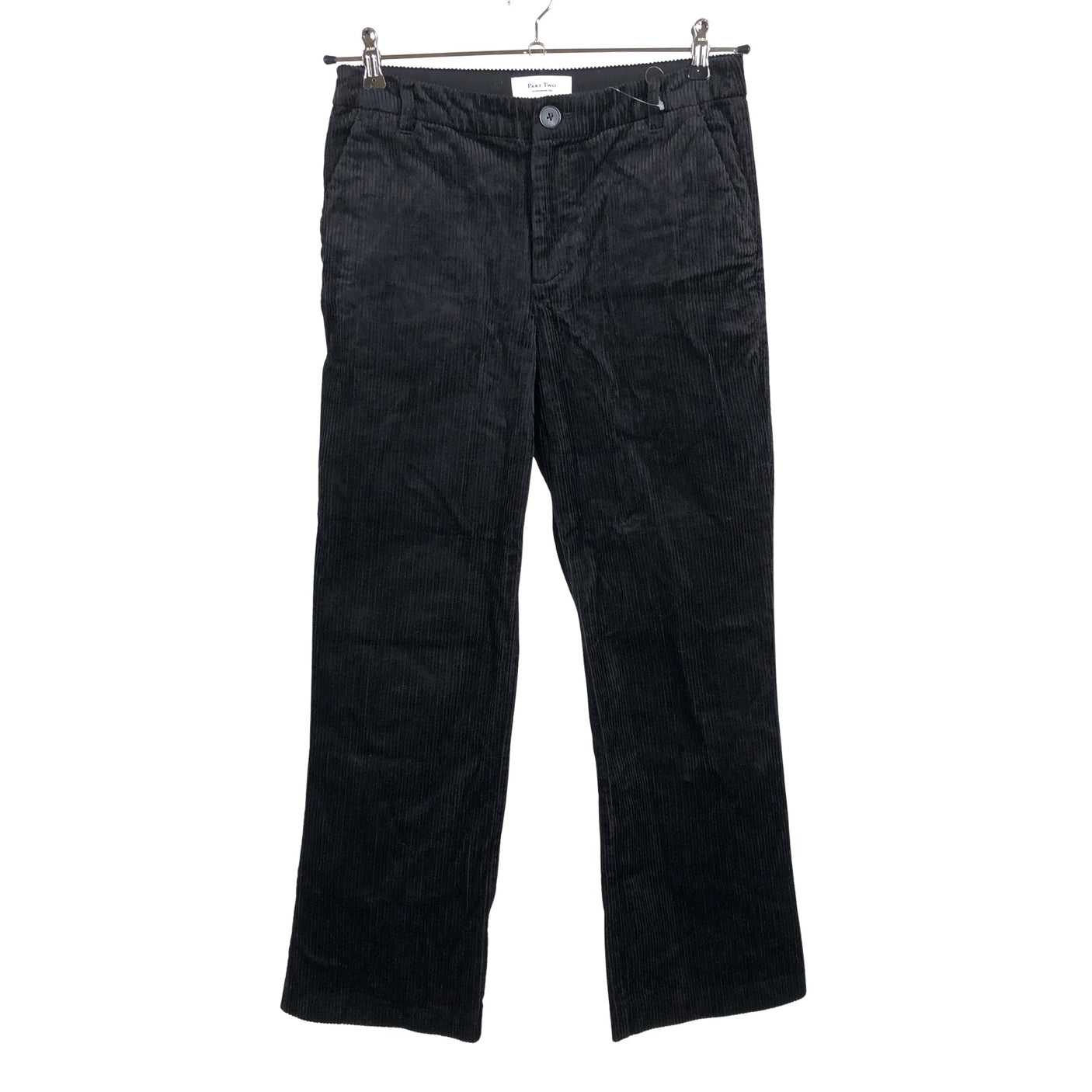 Naisten Part two - Samettihousut, koko 36 - Musta (1)