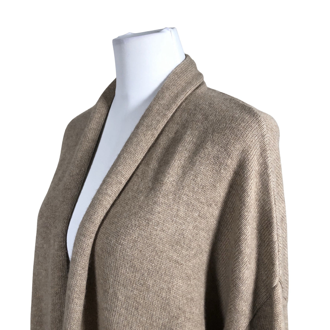 Naisten Soft Goat - Neuletakki, koko 38 - Beige (2)
