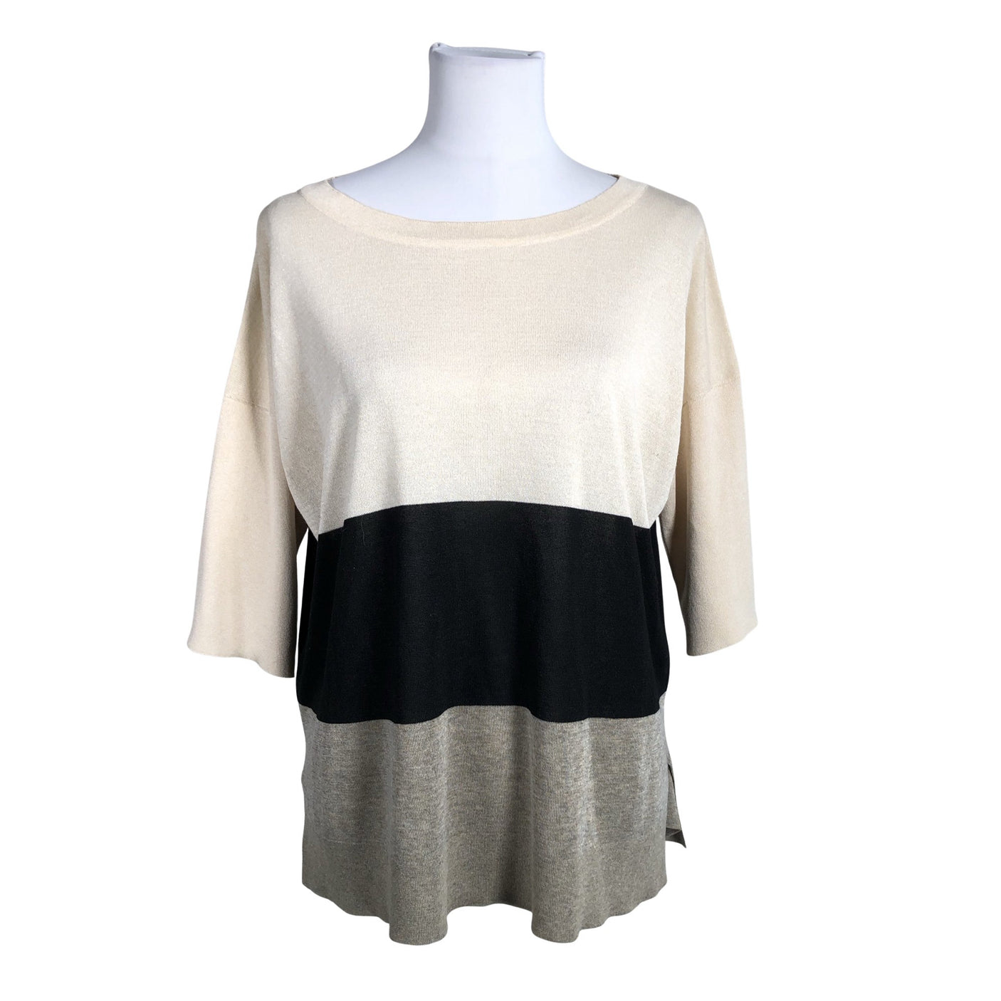 Naisten Massimo Dutti - Neulepaita, koko 38 - Beige (1)