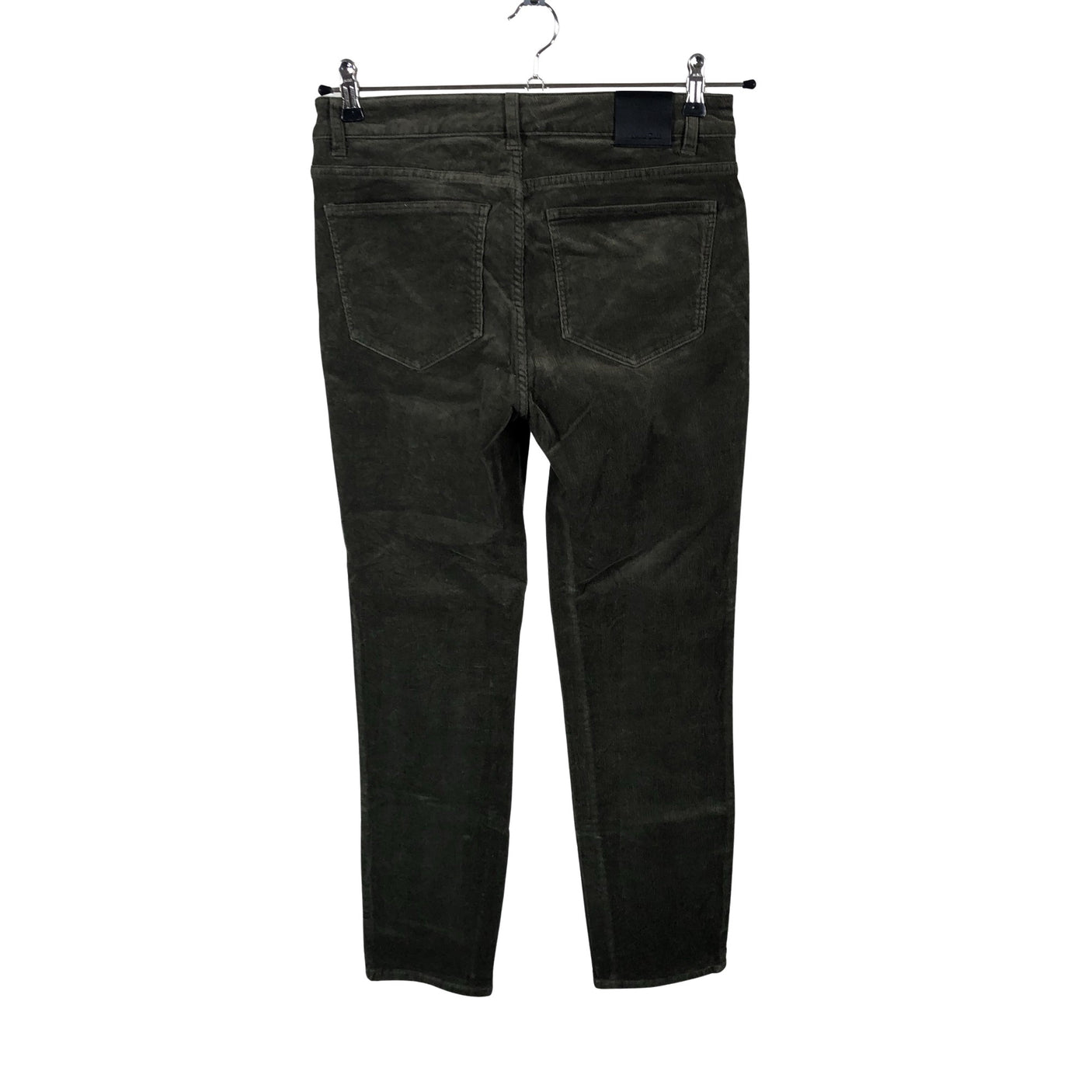 Naisten Massimo Dutti - Samettihousut, koko W29 - Vihreä (2)