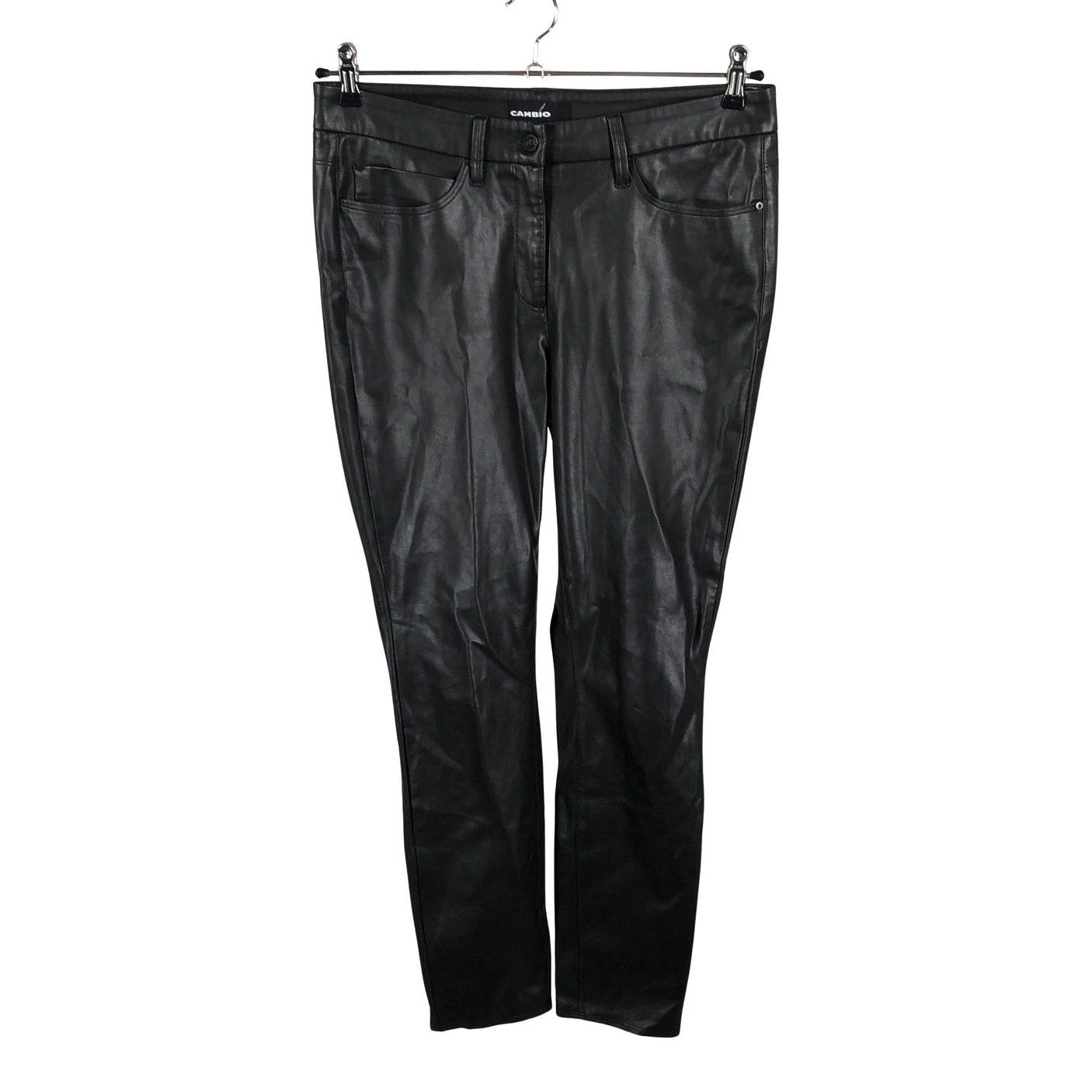 Naisten Cambio - Nahkahousut, koko W33 - Ruskea (1)