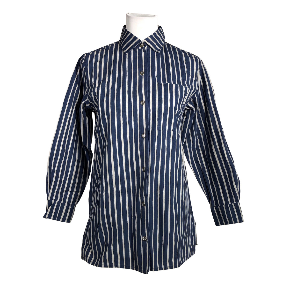 Naisten Marimekko - Kauluspaita, koko 38 - Sininen (1)