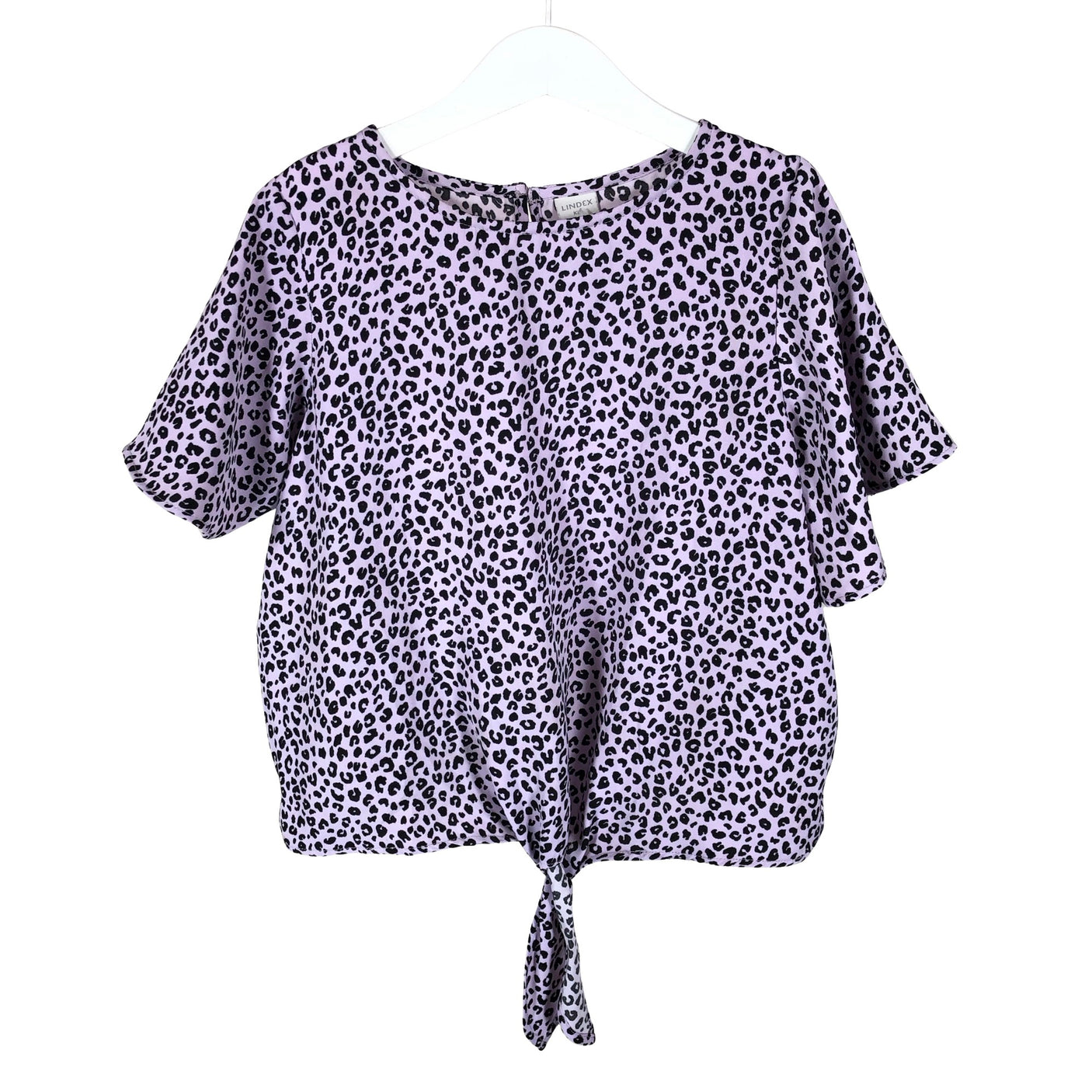 Tyttöjen Lindex - Lyhythihainen pusero, koko 134 - 140 - Violetti (1)