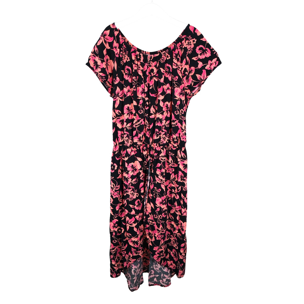 Tyttöjen Lindex - Sifonkimekko, koko 146 - 152 - Musta (1)