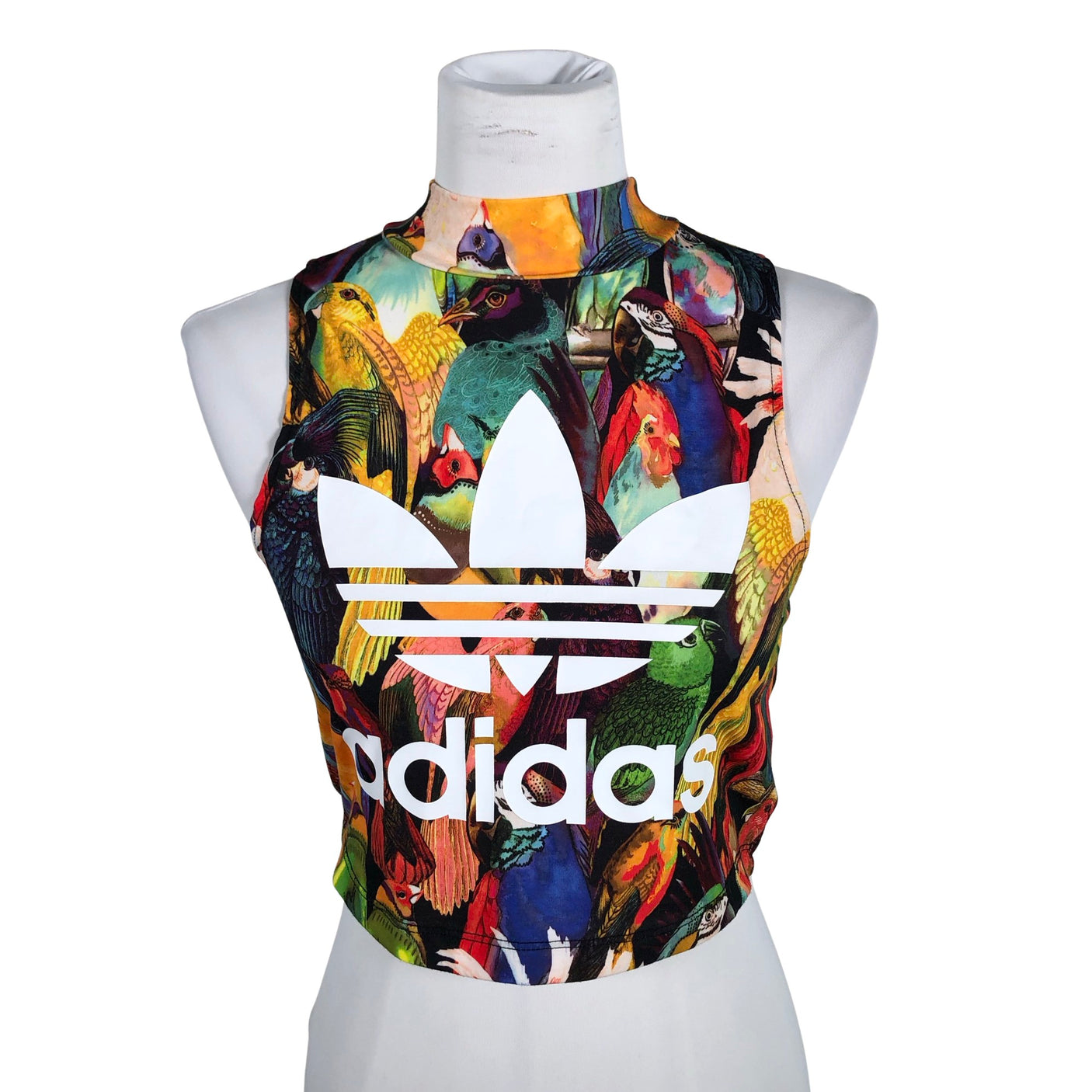 Naisten Adidas - Trikootoppi, koko 36 - Punainen (1)