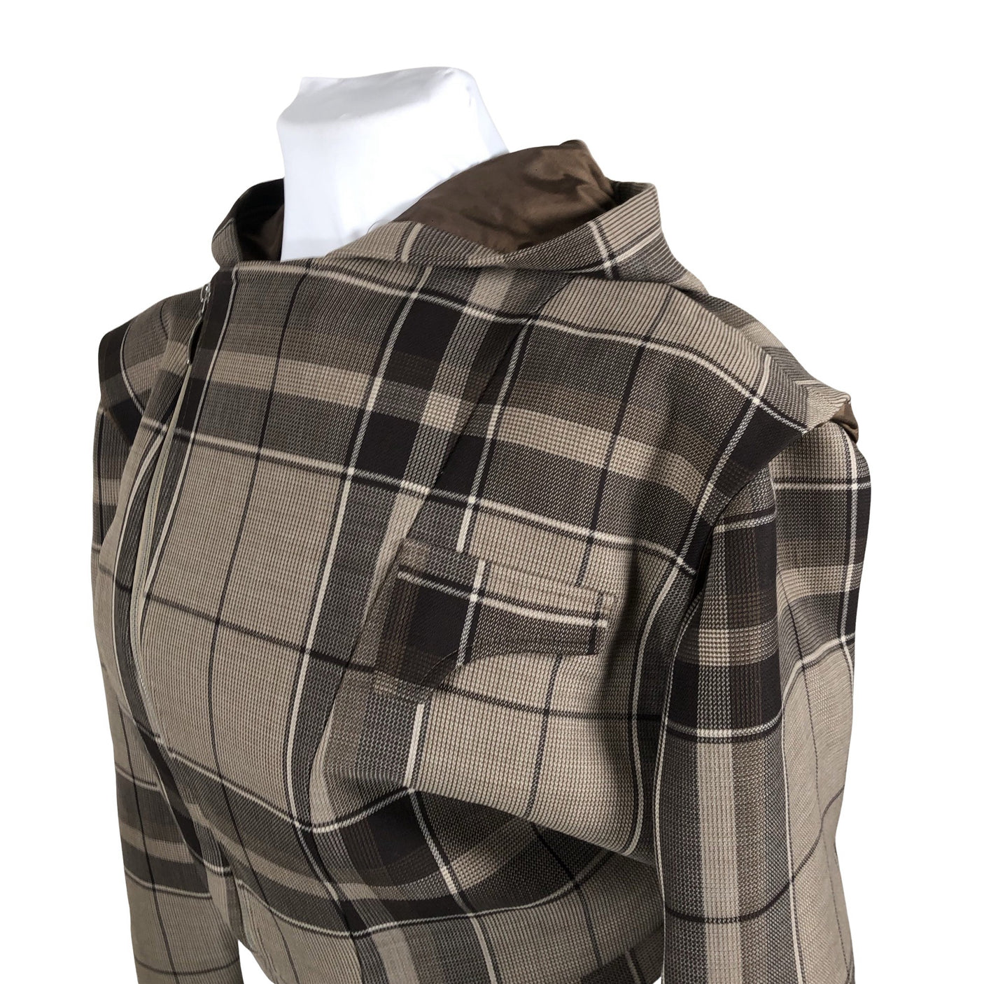 Naisten Studio Lamea - Villakangastakki, koko 42 - Ruskea (2)