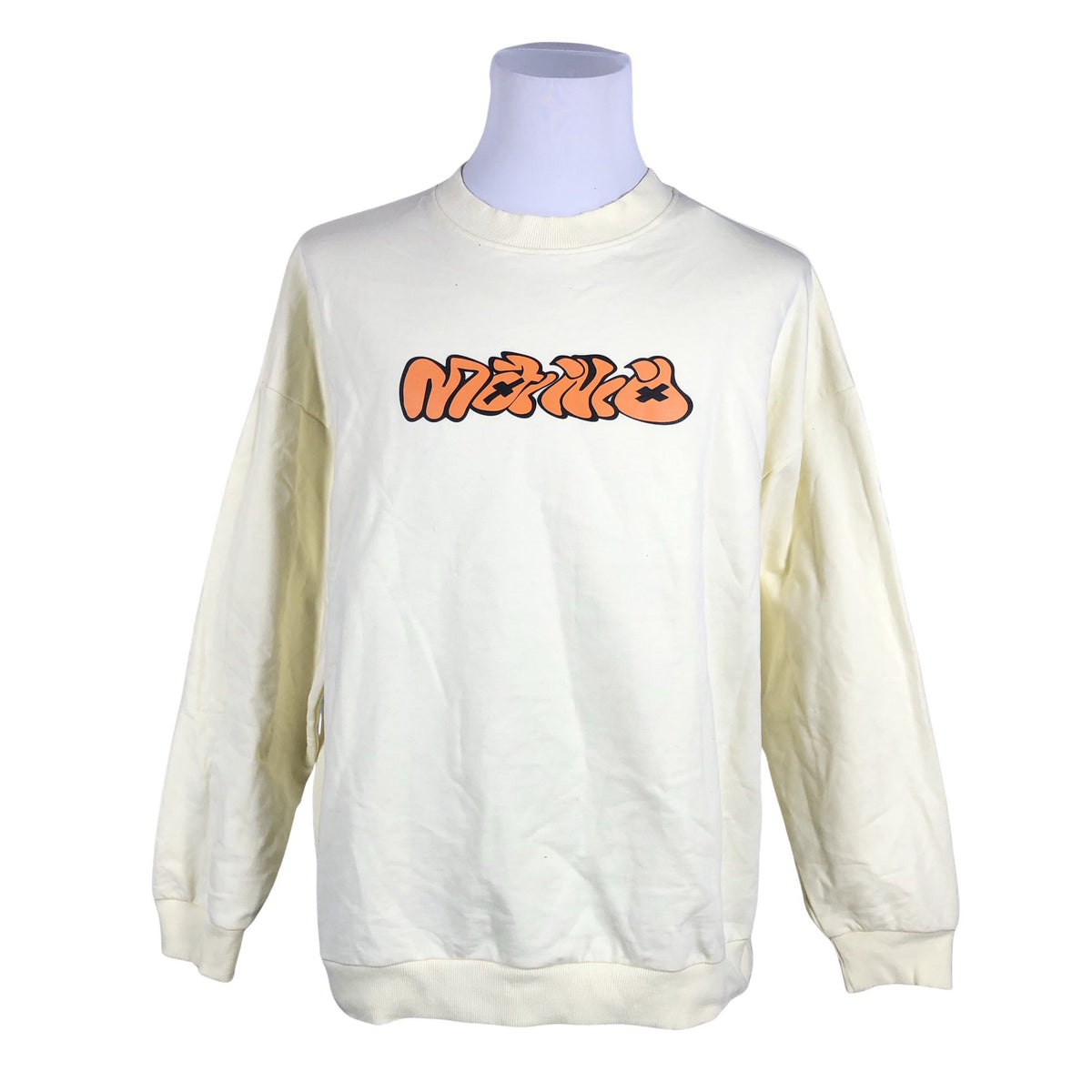 Miesten Mainio - Collegepaita, koko L - Keltainen (1)