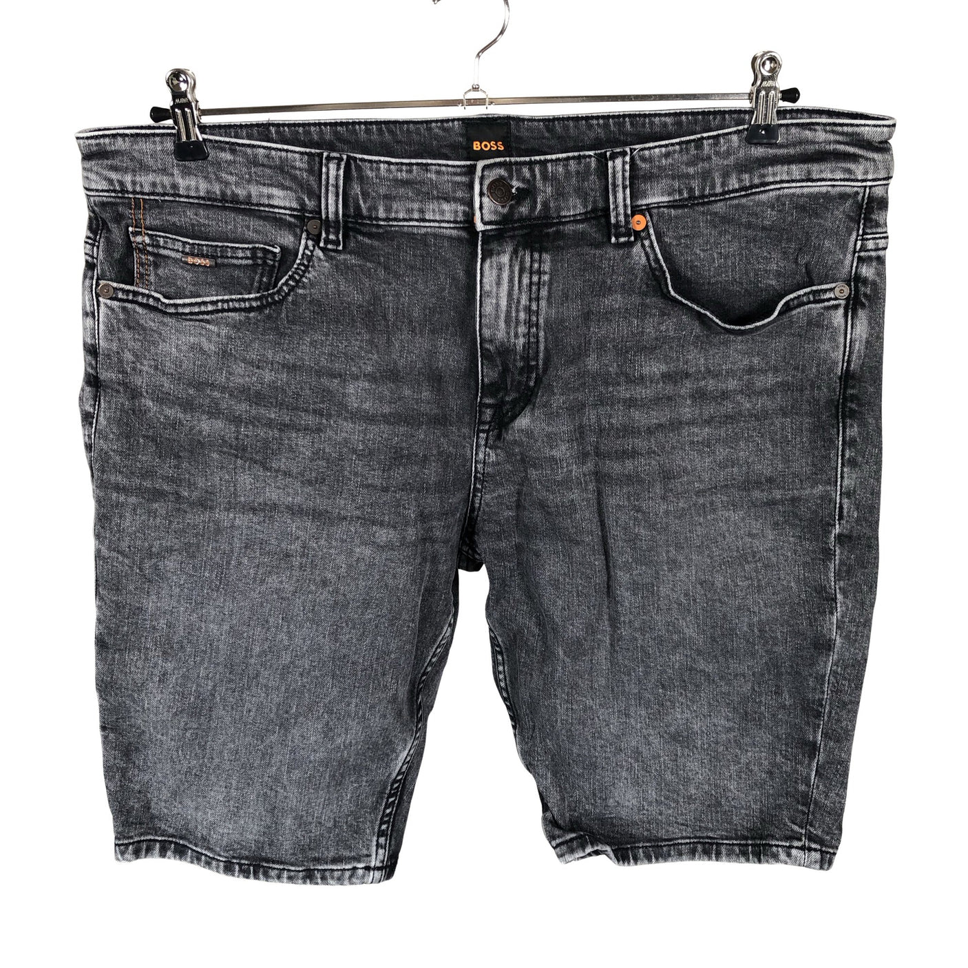 Miesten Hugo Boss - Farkkushortsit, koko W36 - Harmaa (1)