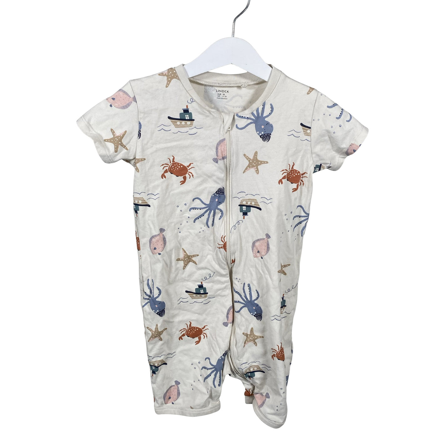 Unisex Lindex - Shortsihaalarit, koko 92 - 98 - Luonnonvalkoinen (1)