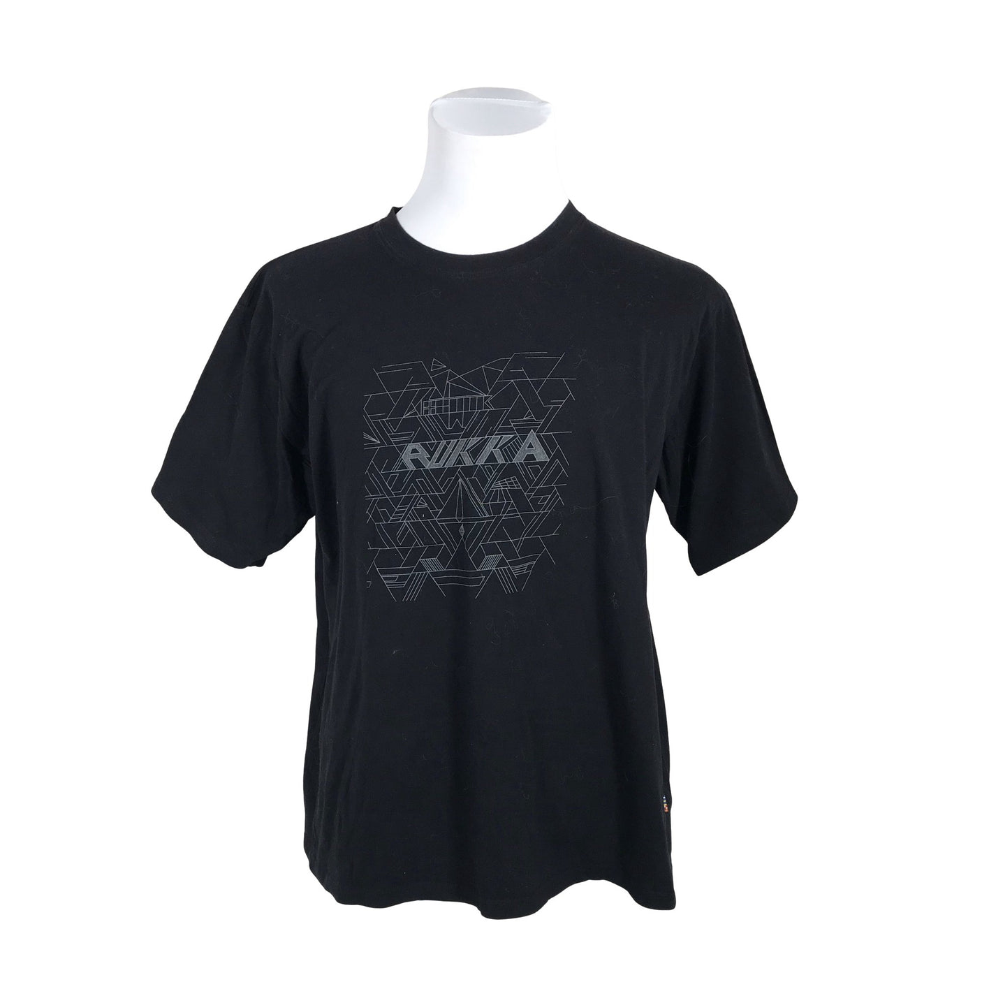 Miesten Rukka - T-paita, koko XL - Musta (1)