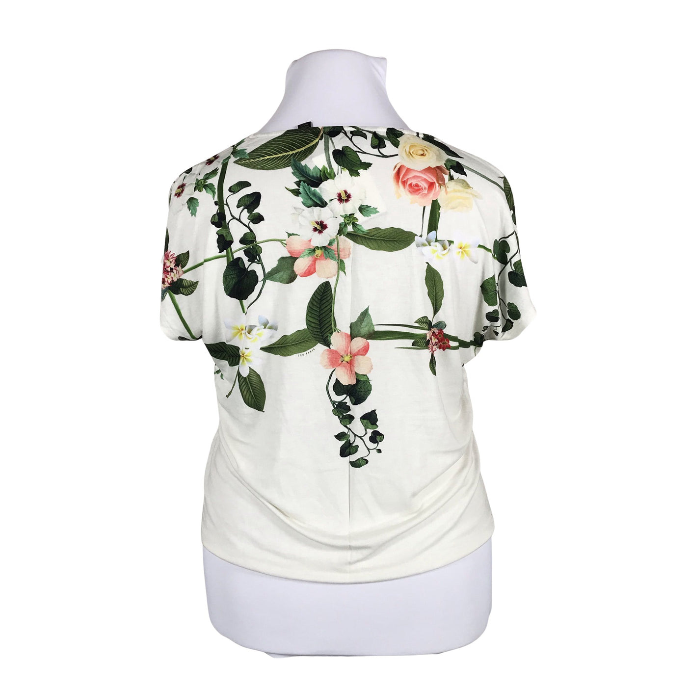 Naisten Ted Baker - T-paita, koko 42 - Luonnonvalkoinen (2)