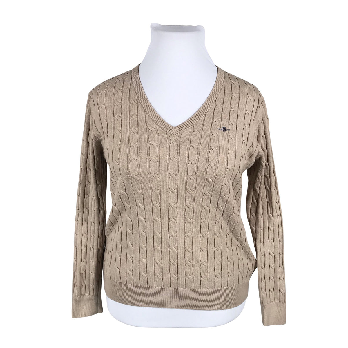 Naisten Gant - Neulepaita, koko 42 - Beige (1)