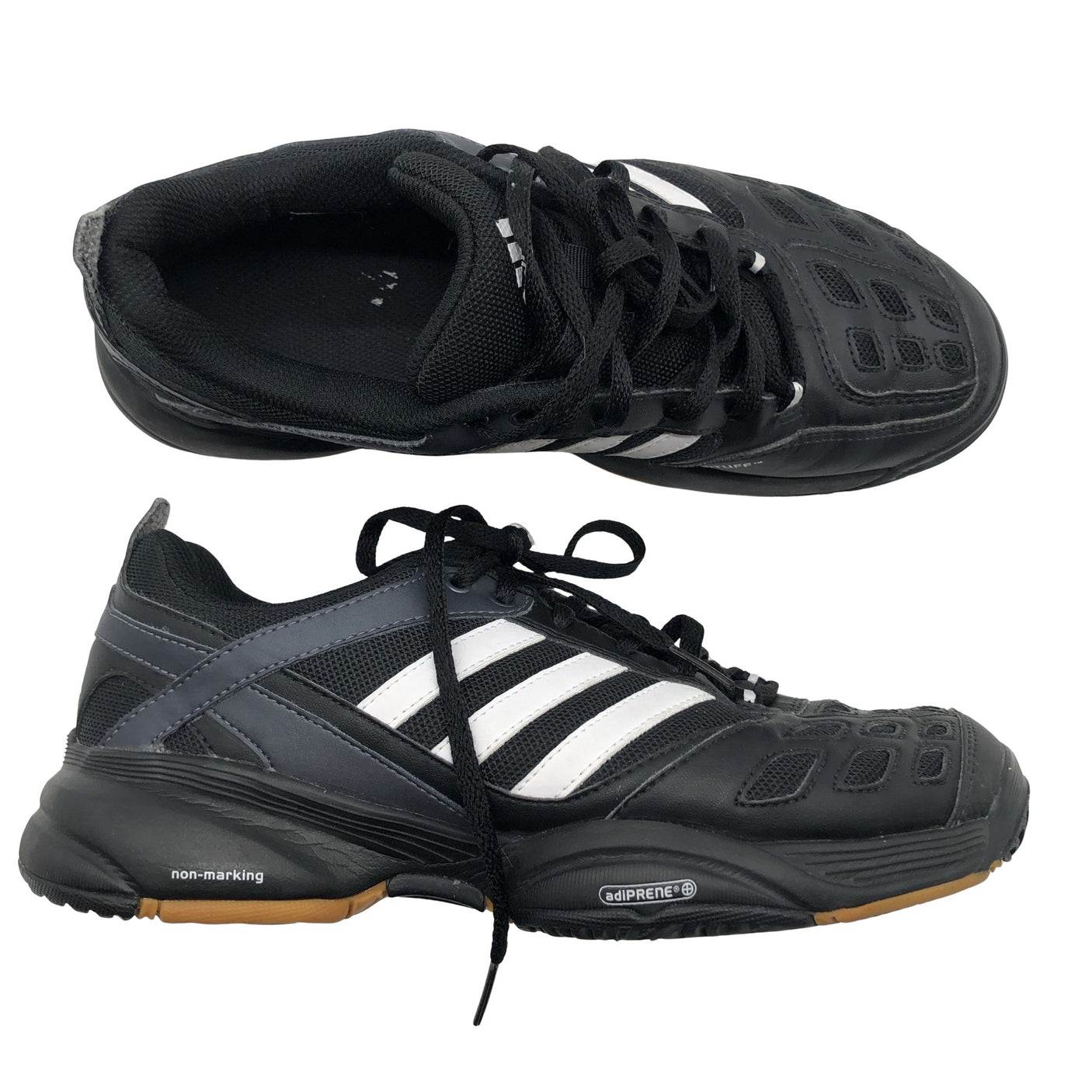 Unisex Adidas - Sisäliikuntakengät, koko 38 - Musta (1)