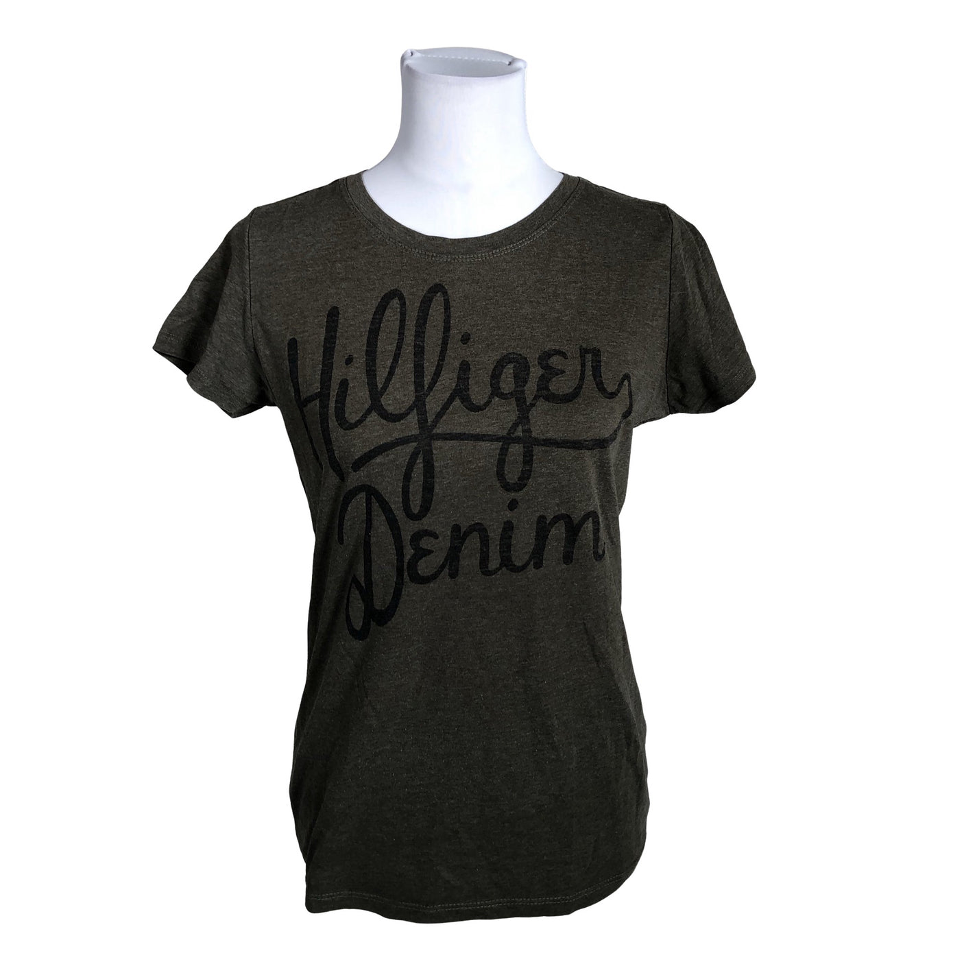 Naisten Tommy Hilfiger - T-paita, koko 40 - Vihreä (1)