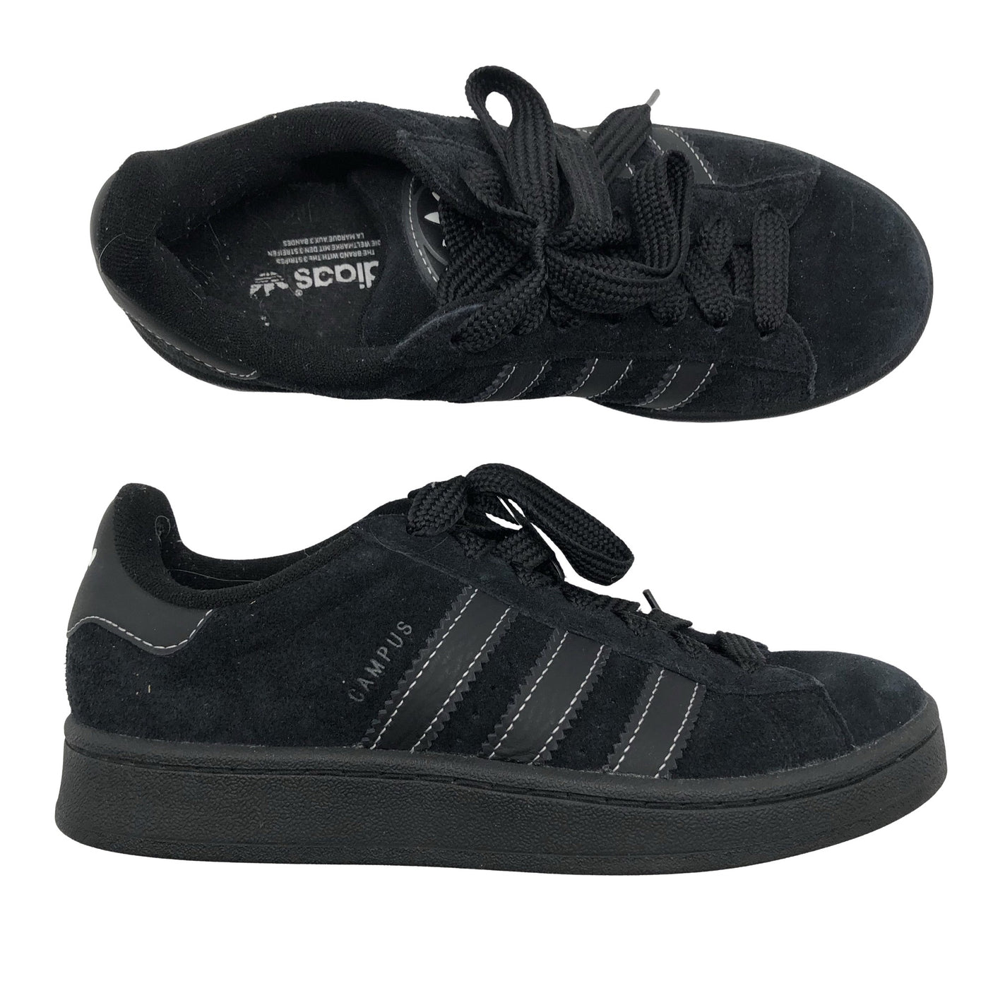 Naisten Adidas - Tennarit, koko 38 - Musta (1)