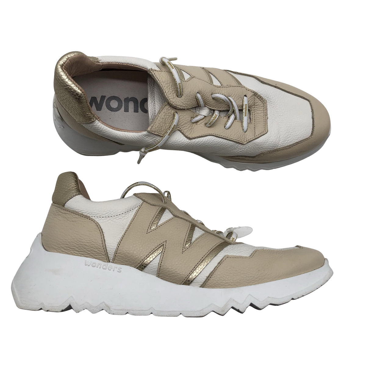 Naisten Wonders - Lenkkarit, koko 40 - Beige (1)