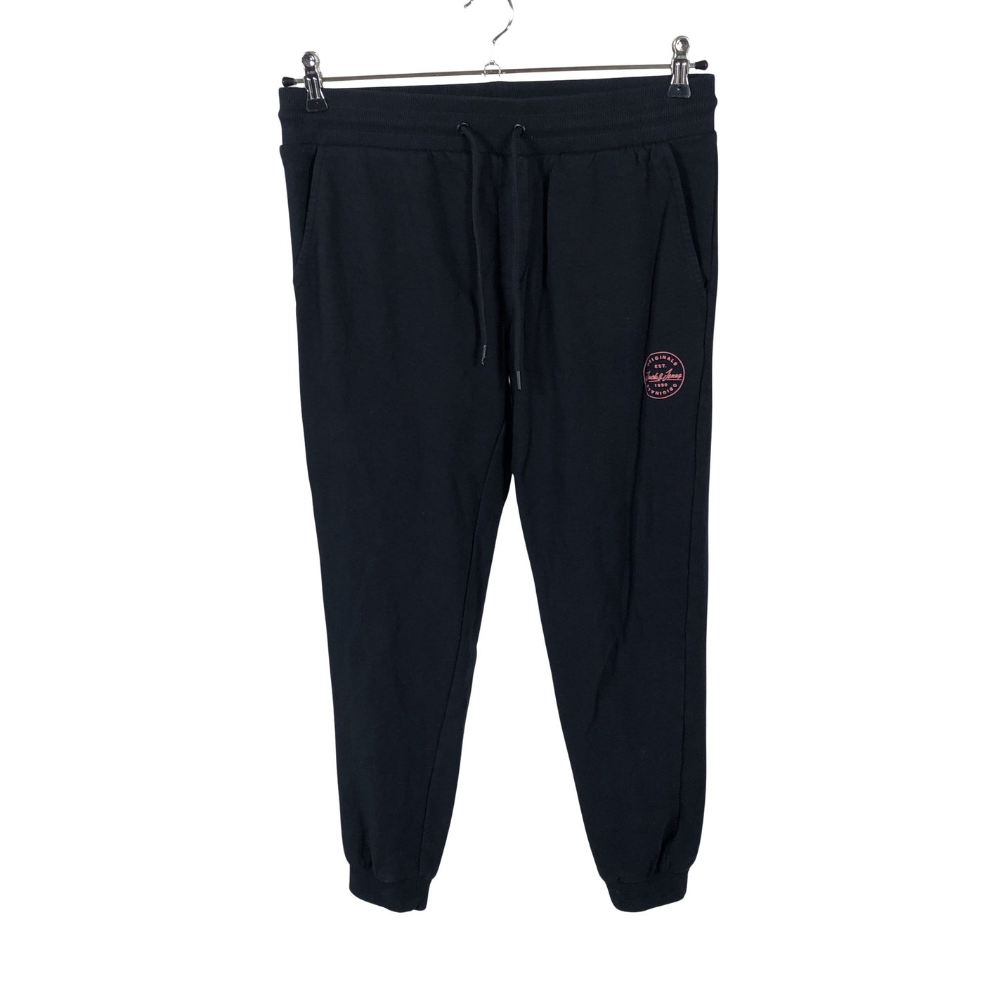 Miesten Jack & Jones - Collegehousut, koko M - Musta (1)
