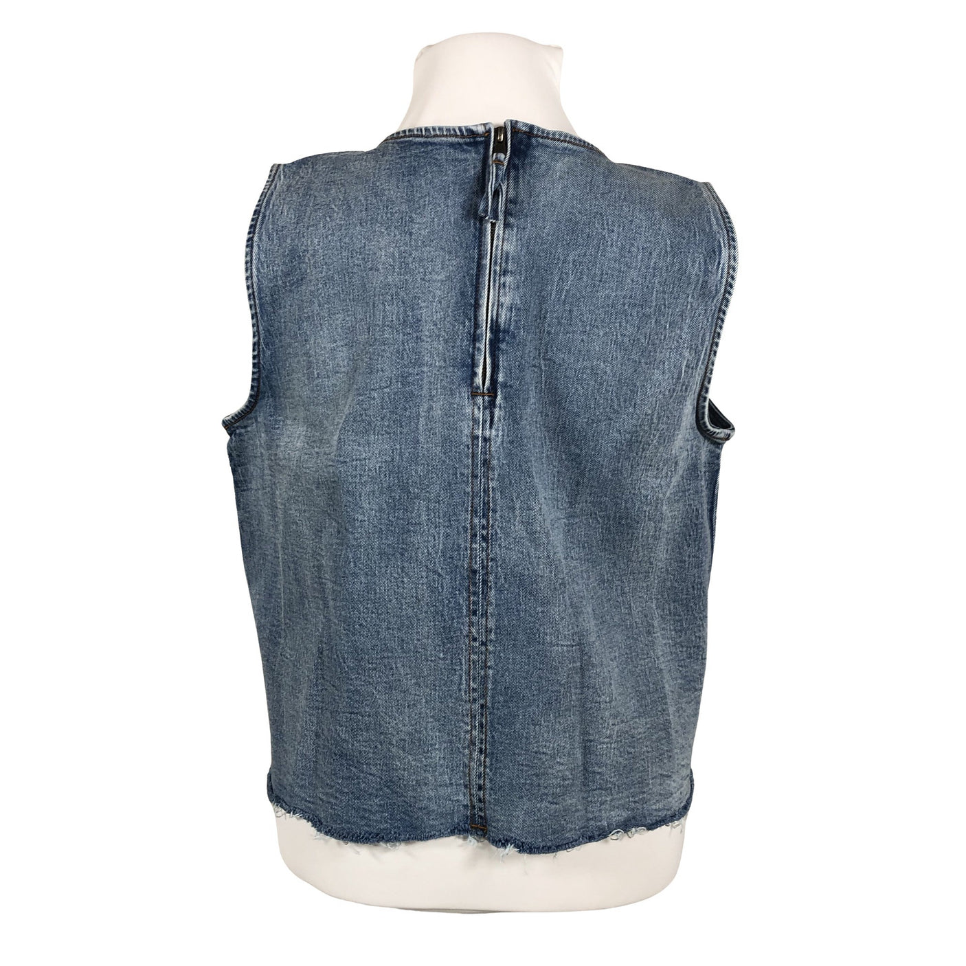 Naisten My Essential Wardrobe - Farkkuliivi, koko 44 - Sininen (2)