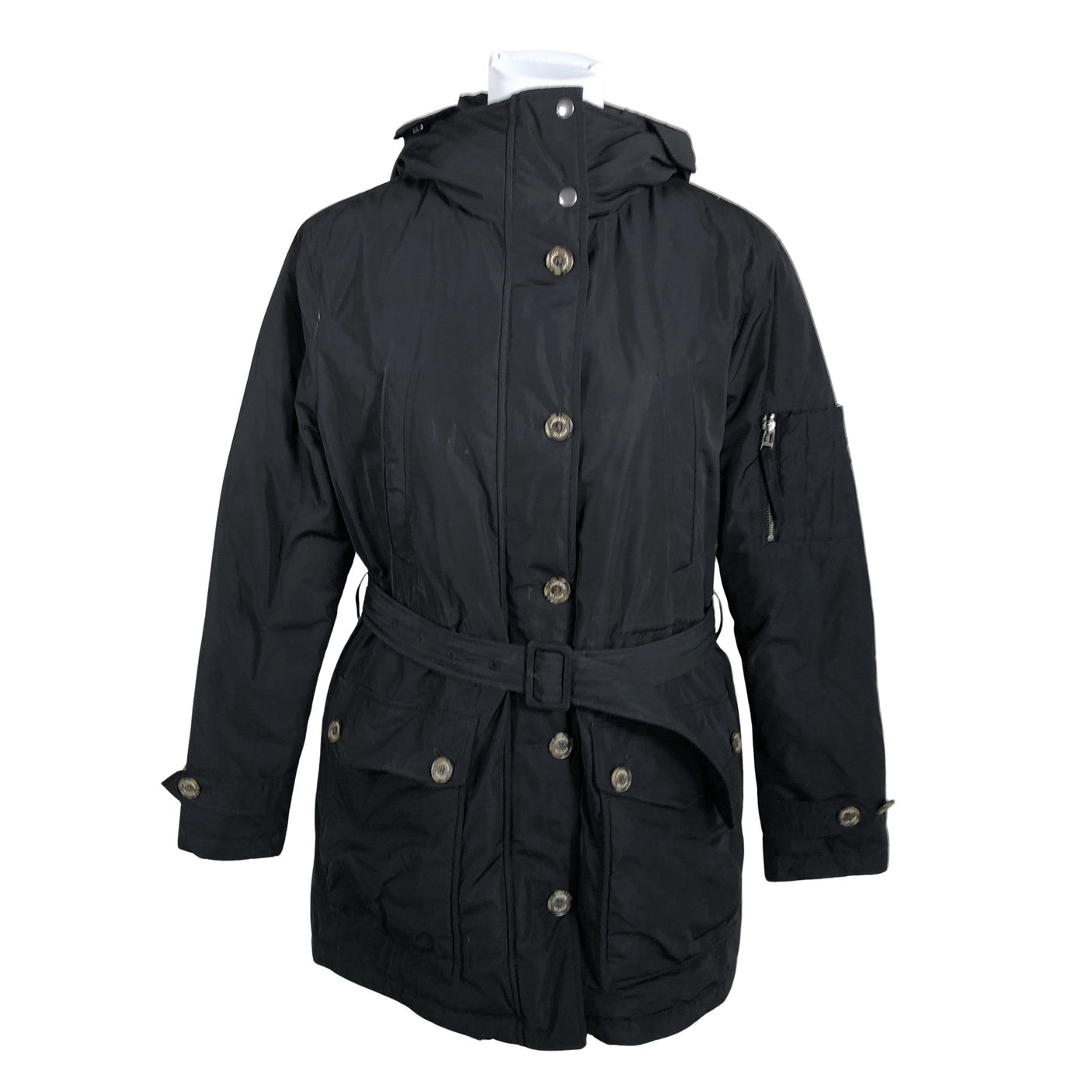 Naisten J.Lindeberg - Untuvatakki, koko 38 - Musta (1)