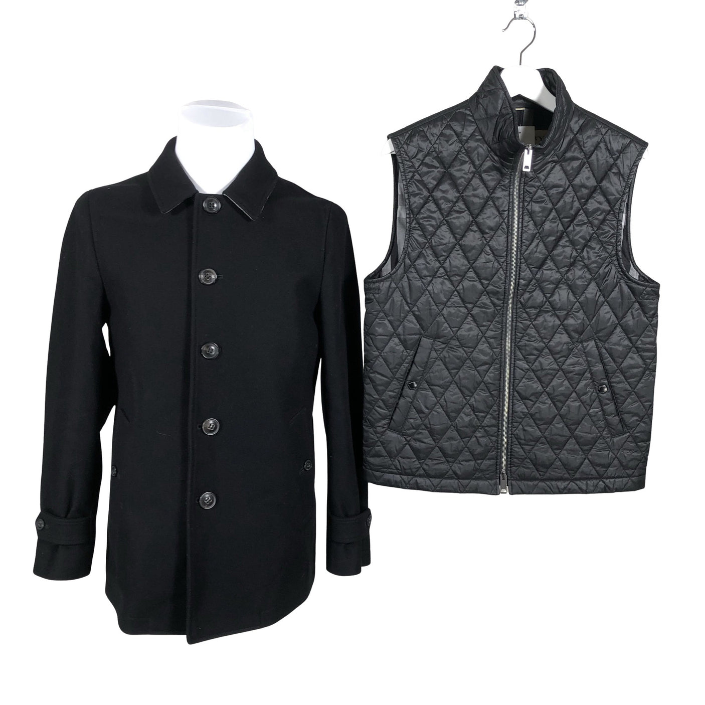 Miesten Burberry - Villakangastakki, koko M - Musta (1)