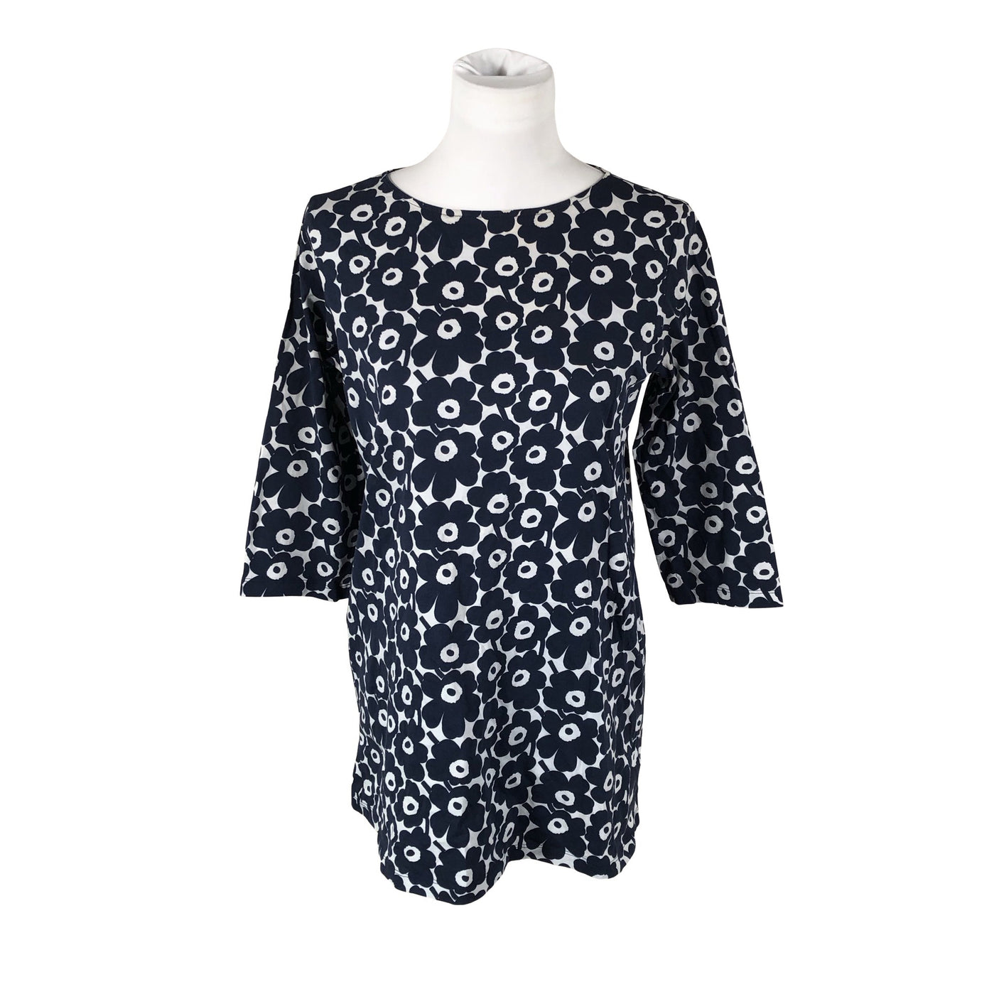 Naisten Marimekko - Trikootunika, koko 38 - Sininen (1)