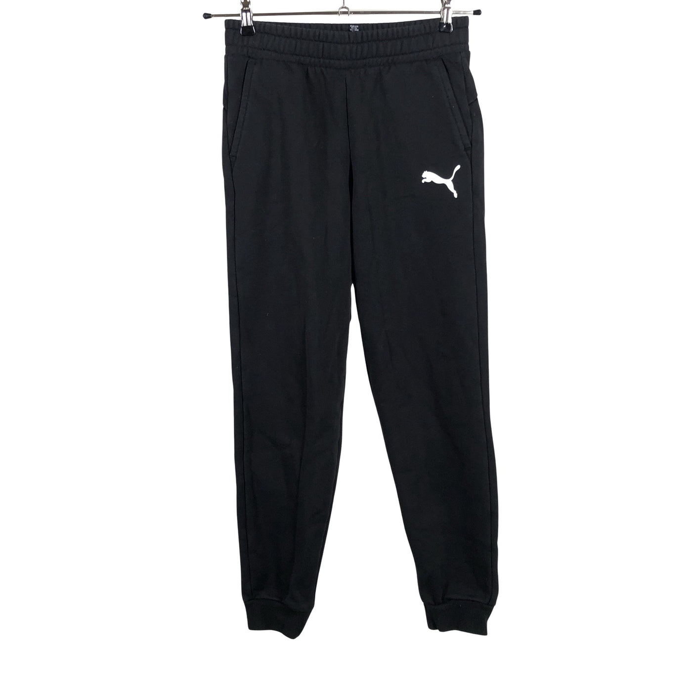 Unisex Puma - Collegehousut, koko 158 - 164 - Musta (1)