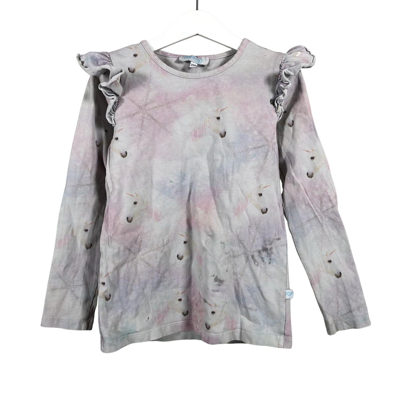 Tyttöjen Pop & Co Helsinki - Trikoopaita, koko 128 - 134 - Vaaleanpunainen (1)