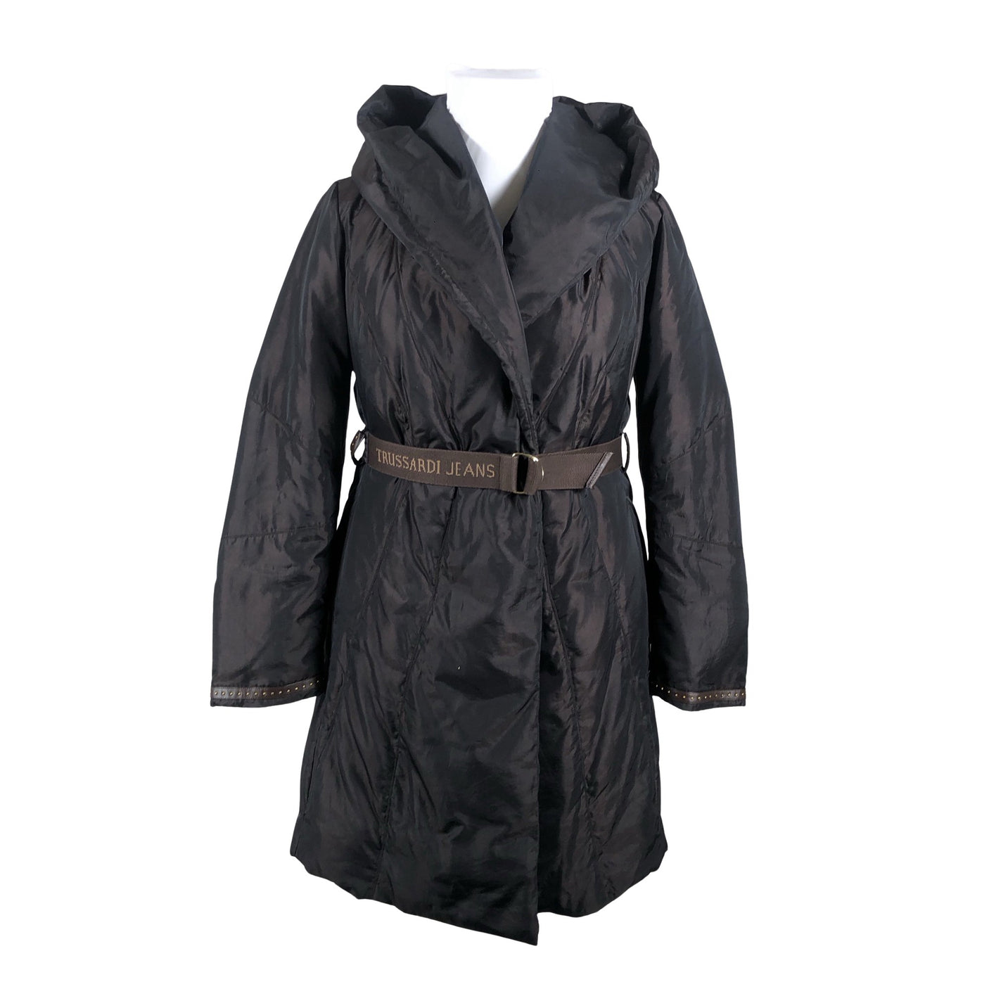 Naisten Trussardi Jeans - Kevyttoppatakki, koko 46 - Ruskea (1)