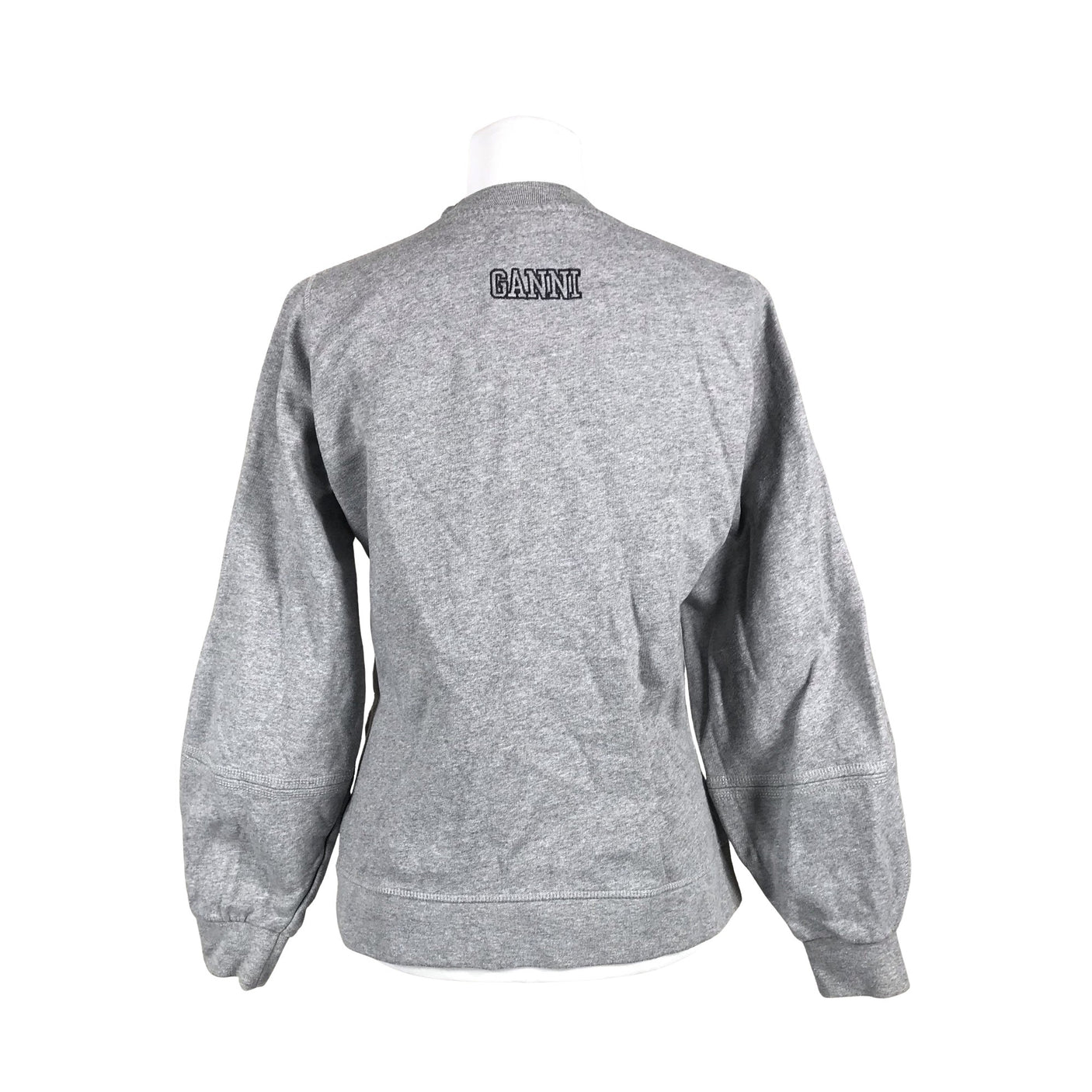 Naisten Ganni - Collegepaita, koko 36 - Harmaa (3)