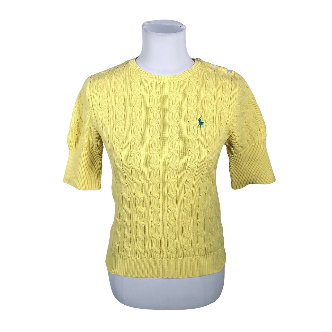 Naisten Polo Ralph Lauren - Neulepaita, koko 36 - Keltainen (1)