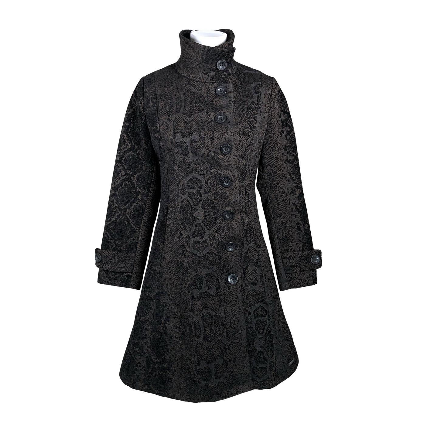 Naisten Desigual - Trenssitakki, koko 36 - Ruskea (1)