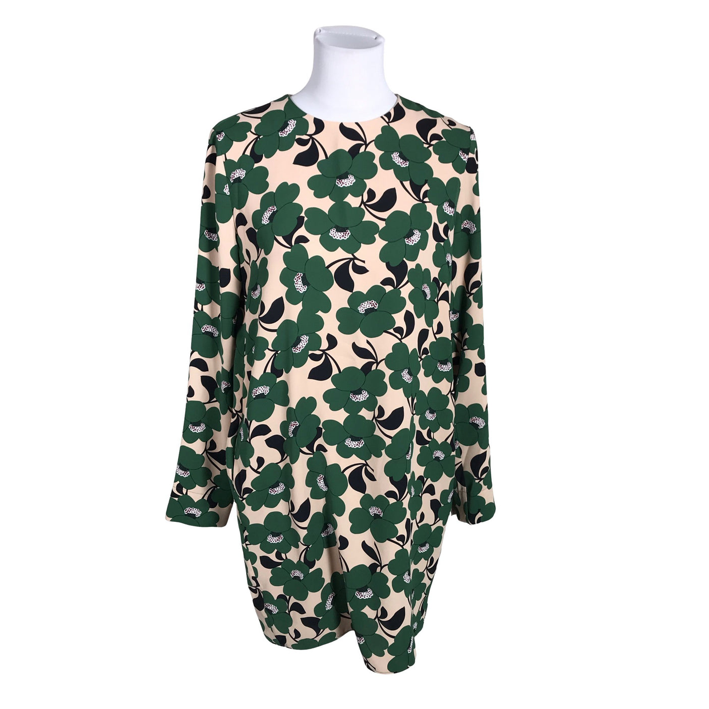 Naisten Sportmax - Sifonkimekko, koko 40 - Beige (1)