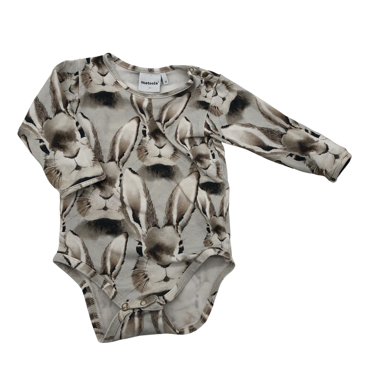 Unisex Metsola - Body, koko 62 - 68 - Beige (1)