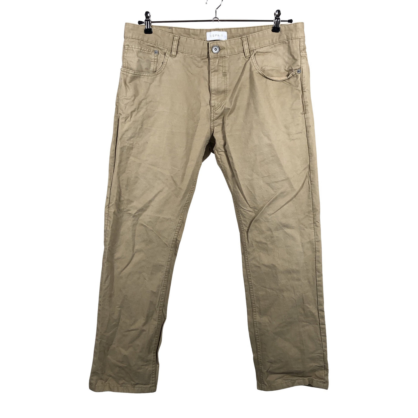 Miesten Esprit - Chinot, koko W36 - Beige (1)