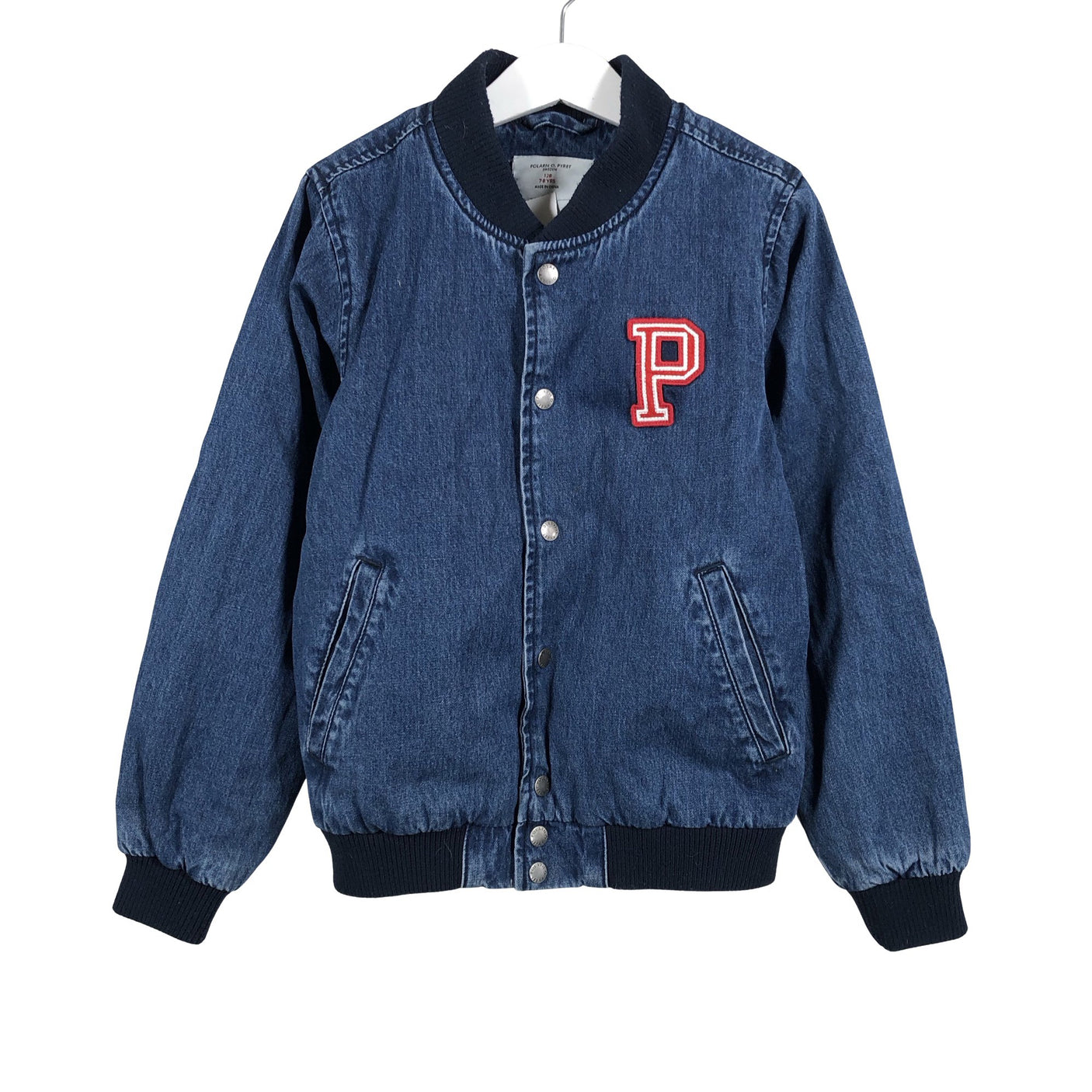 Unisex Polarn O. Pyret - Ulkoilutakki, koko 122 - 128 - Sininen (1)
