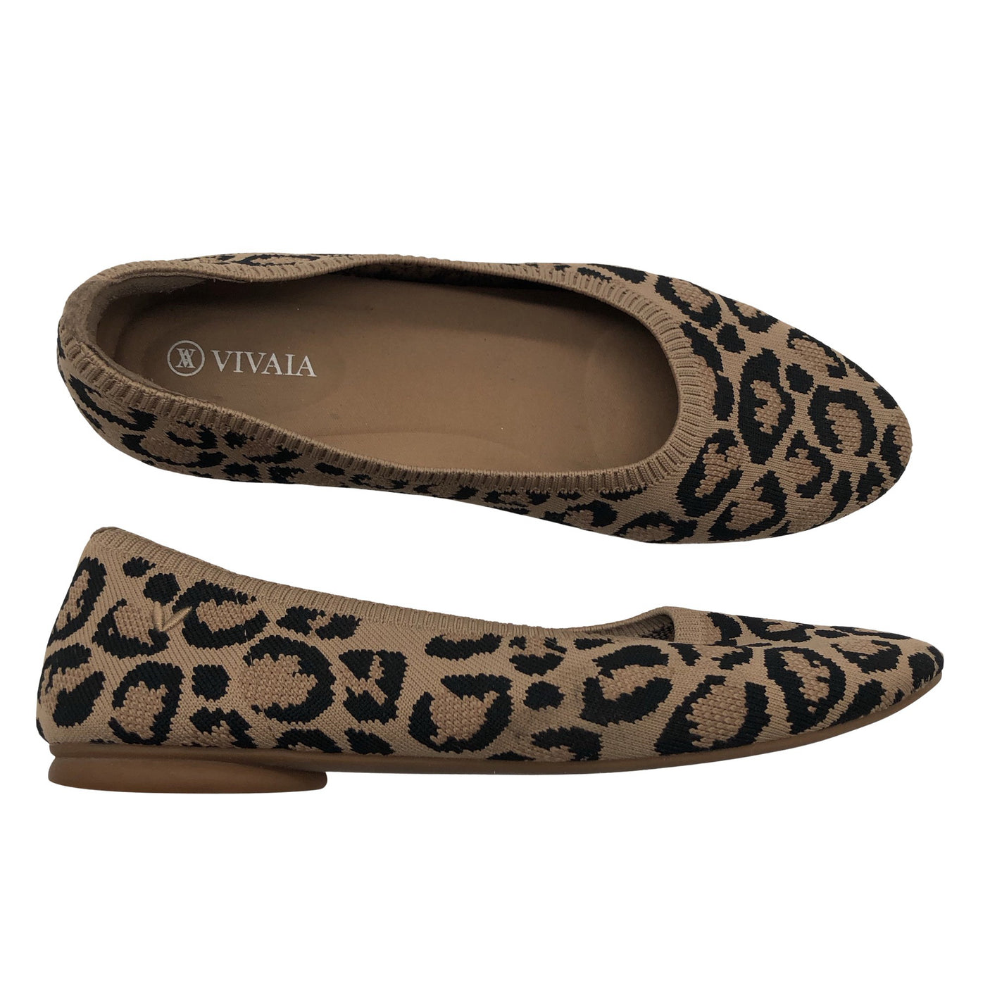 Naisten Vivaia - Ballerinat, koko 38 - Ruskea (1)