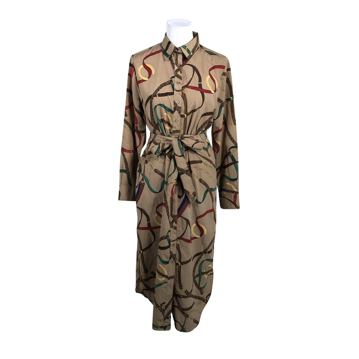 Naisten Lauren Ralph Lauren - Sifonkimekko, koko 40 - Beige (1)