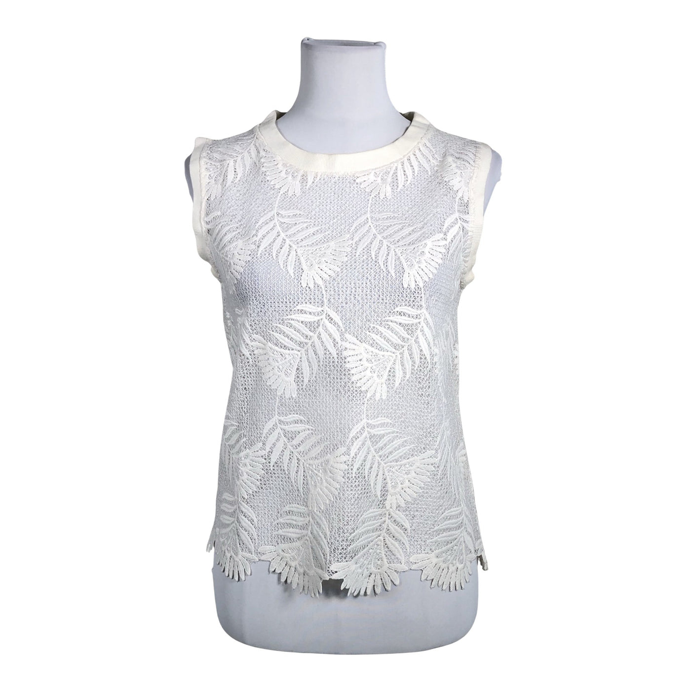 Naisten Galeries Lafayette - Toppi, koko 36 - Luonnonvalkoinen (1)