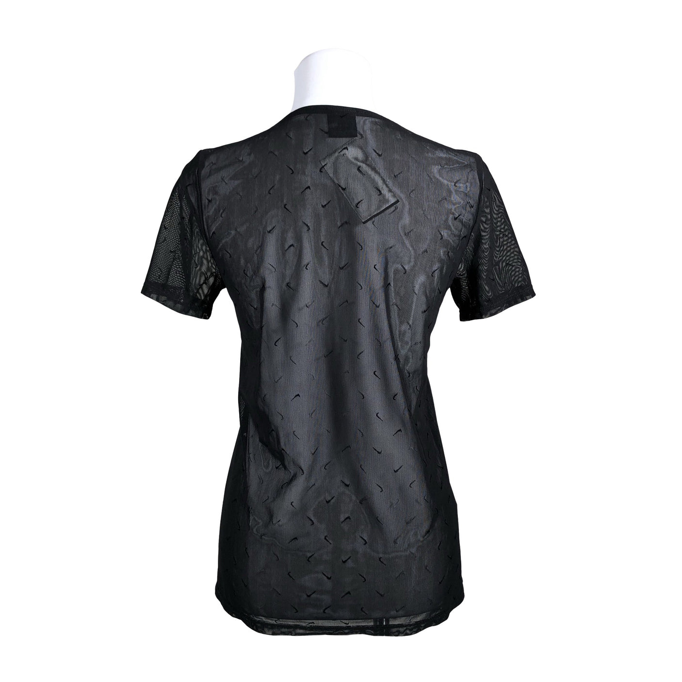 Naisten Nike - Urheilupaita, lyhyet hihat, koko 38 - Musta (2)